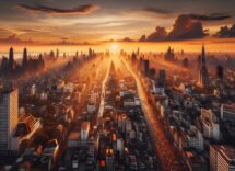 Stunning landscapes of popular travel destinations