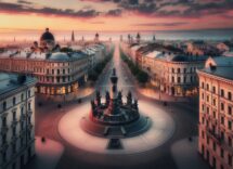 Map illustrating European security dynamics and challenges