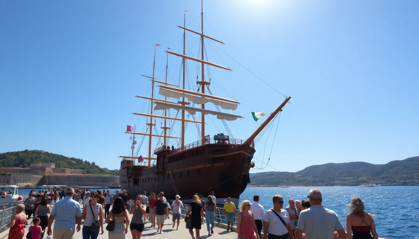 amerigo vespucci arrives in gaeta free visits on may 25th and 26th 1747700750