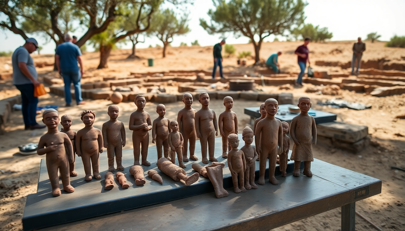 unearthing history african figurines from 1500 years ago discovered in negev 1748106100