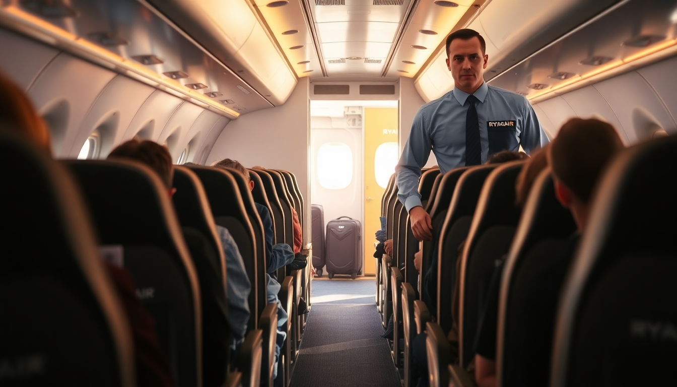 ryanair introduces fines for disruptive behavior to enhance flight safety 1749906882