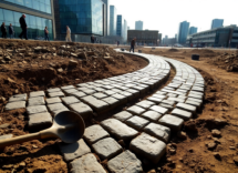 the remarkable discovery of an ancient roman road beneath manchester 1752387811