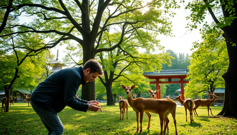 a delightful day in nara feeding deer and discovering heritage python 1754107108
