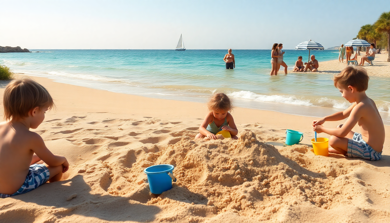 family friendly albanian beaches with shallow waters and golden sands python 1754844150