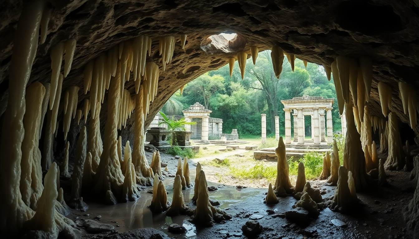 unveiling the mysteries of the maya civilization through stalagmites python 1756274856