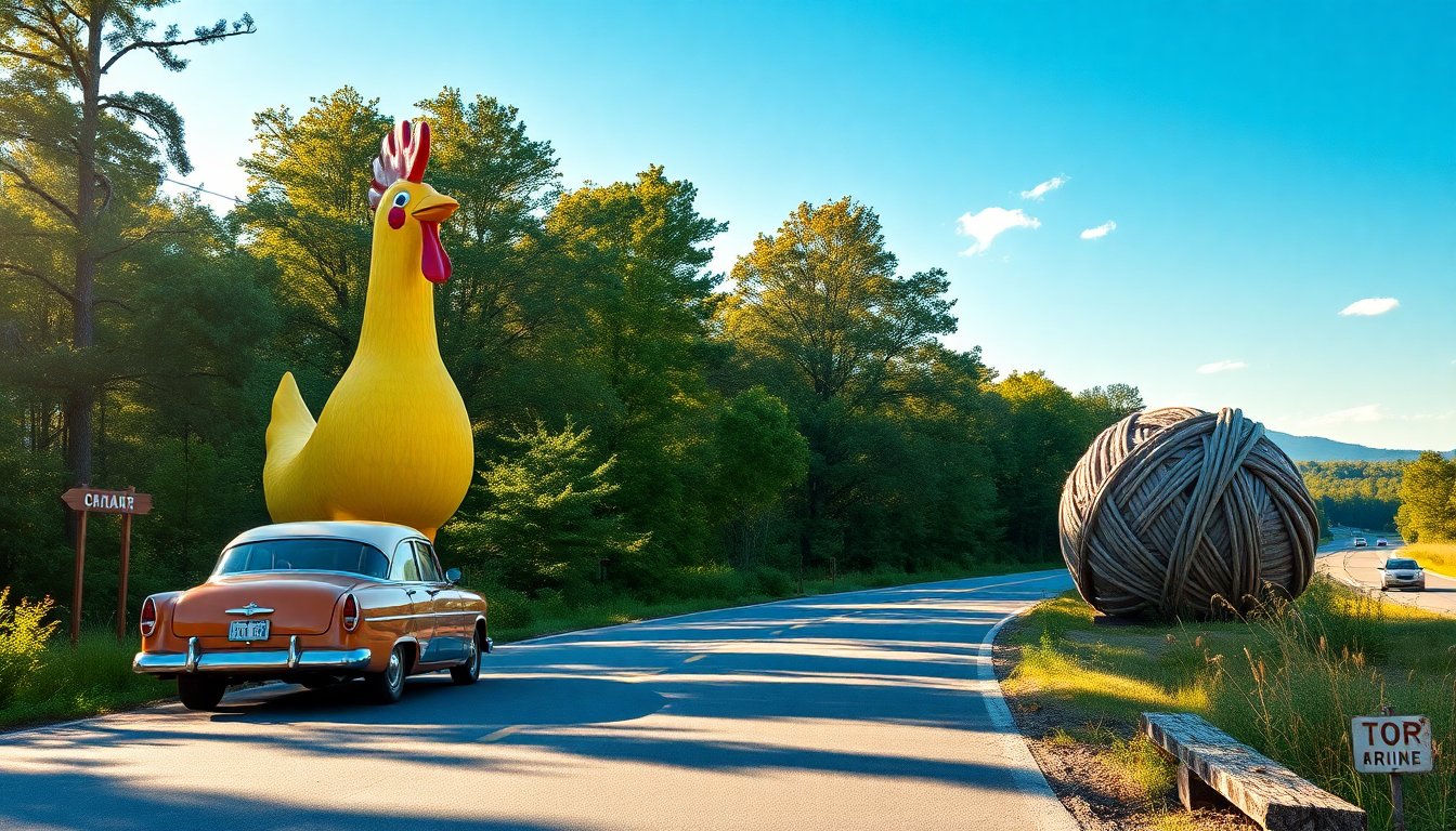 a journey through americas most unique roadside attractions python 1757450913