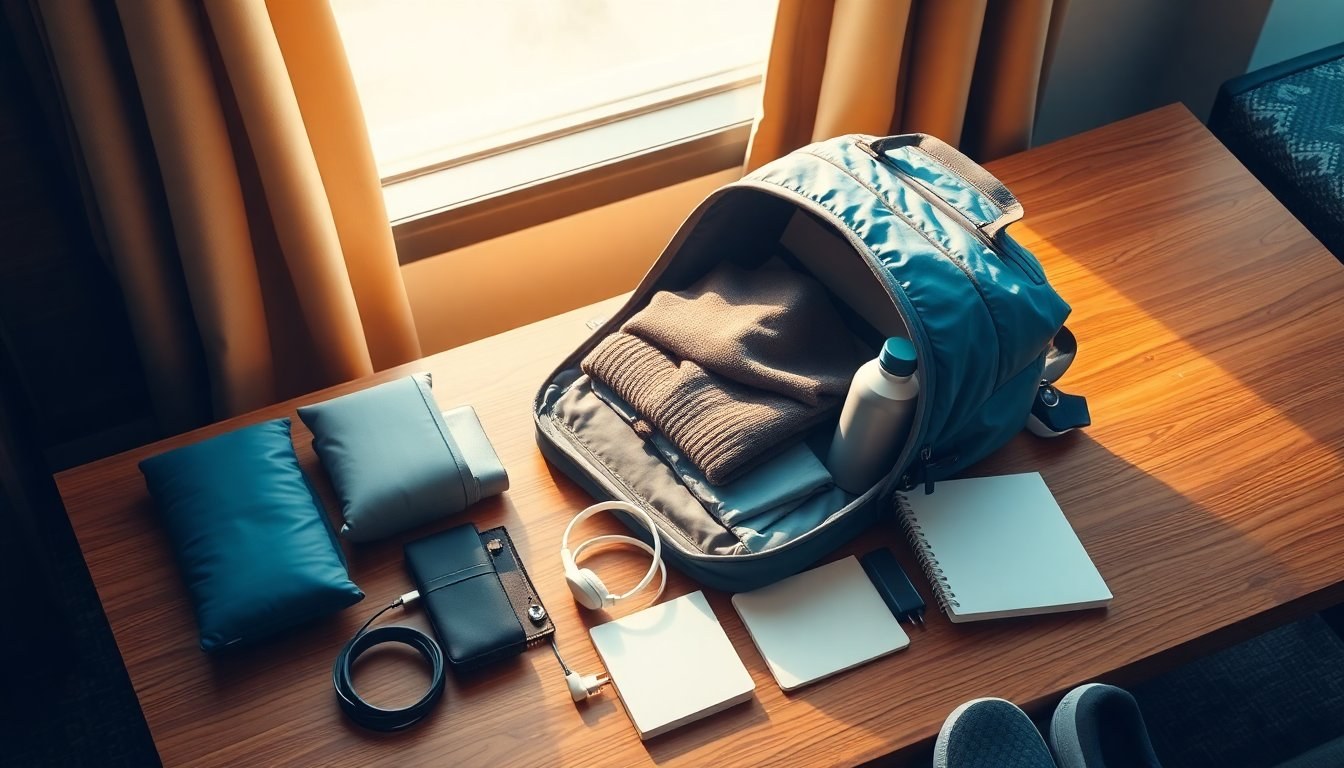 Smart one-bag essentials for small trips and light travel